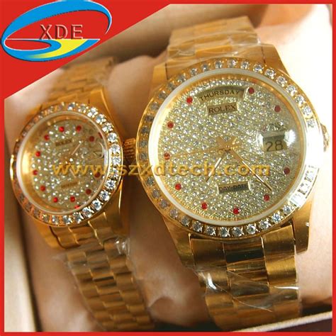 gold diamond watch replica|luxury watches that are fake.